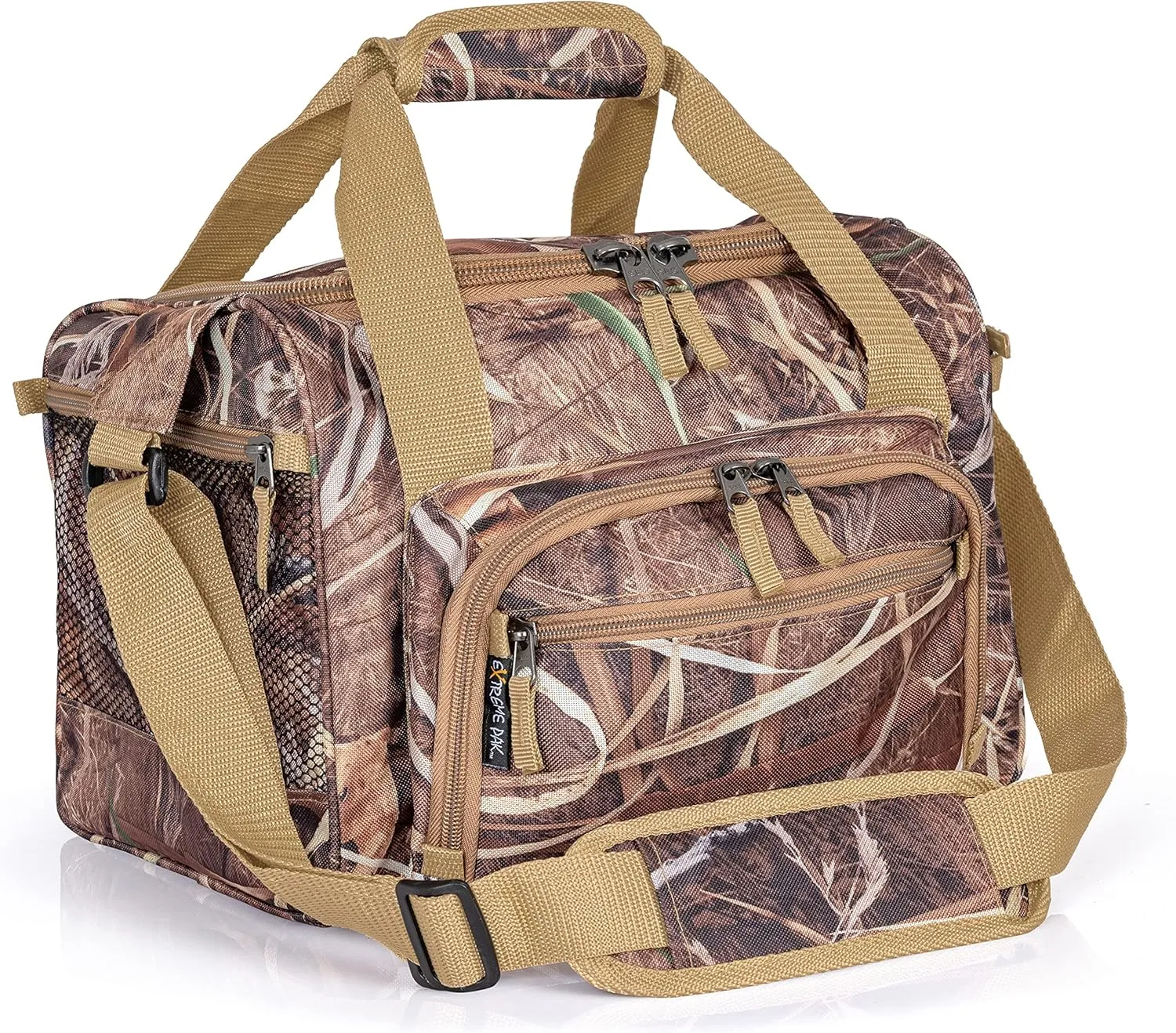 Camo Insulated Lunch Box, Lightweight with Adjustable Padded Shoulder Strap, Portable and Ideal for Storing Daily Meals