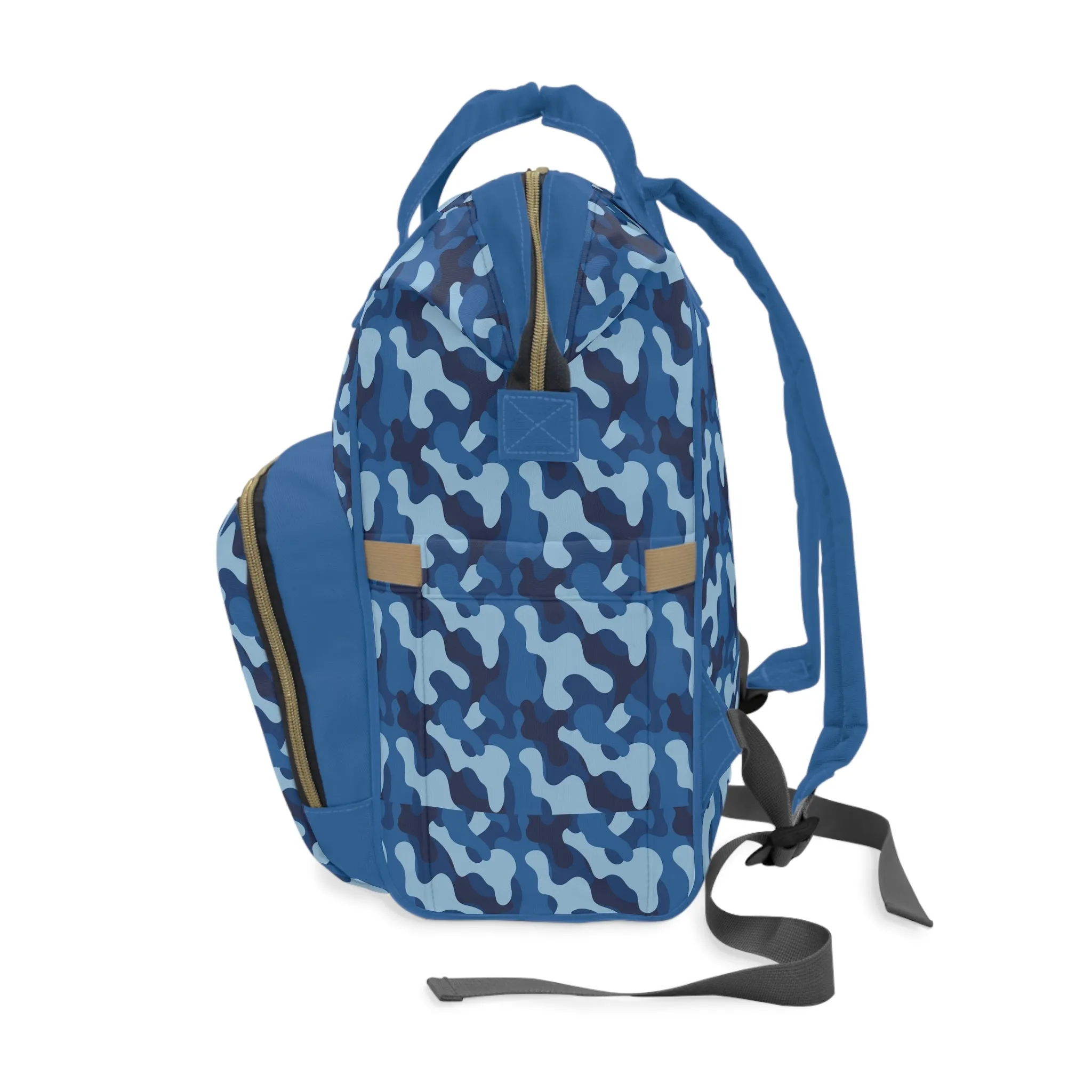 Camouflage Diaper Backpack - Durable Nylon Camo Baby Bag for Outdoorsy Parents, Spacious & Multifunctional Camo Diaper Backpack