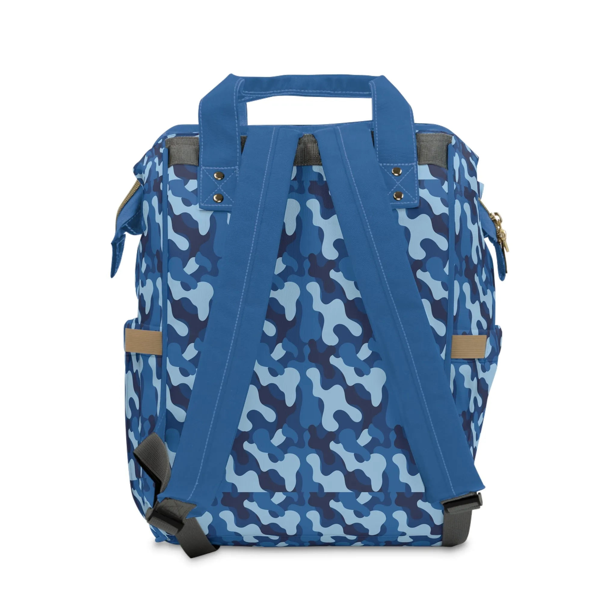 Camouflage Diaper Backpack - Durable Nylon Camo Baby Bag for Outdoorsy Parents, Spacious & Multifunctional Camo Diaper Backpack