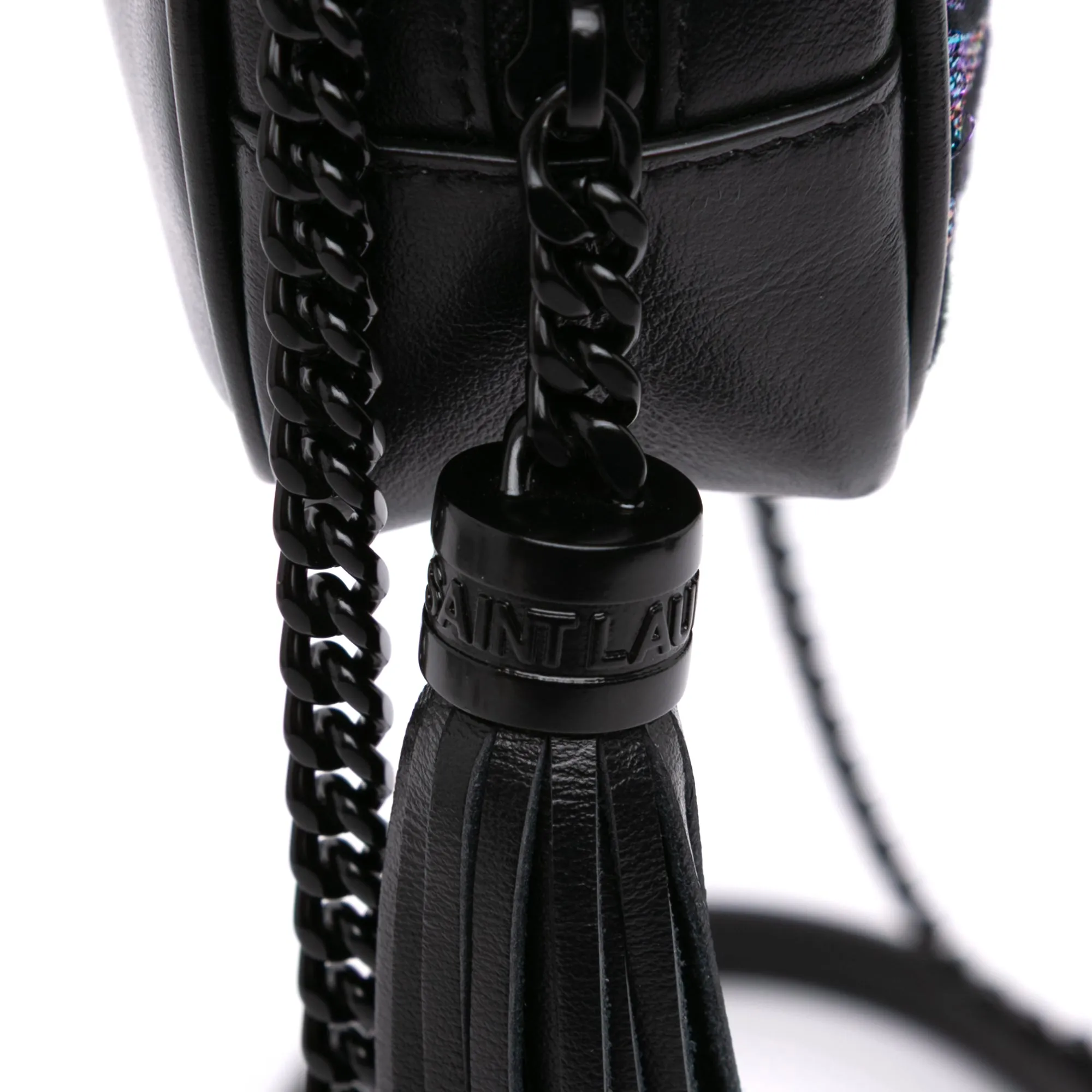 Canvas Metallic Tiger Print Monogram Lou Camera Bag