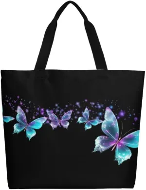 Canvas Tote Bag Large Women Casual Shoulder Bag Handbag Reusable Beach Shopping Grocery Bag For Outdoors