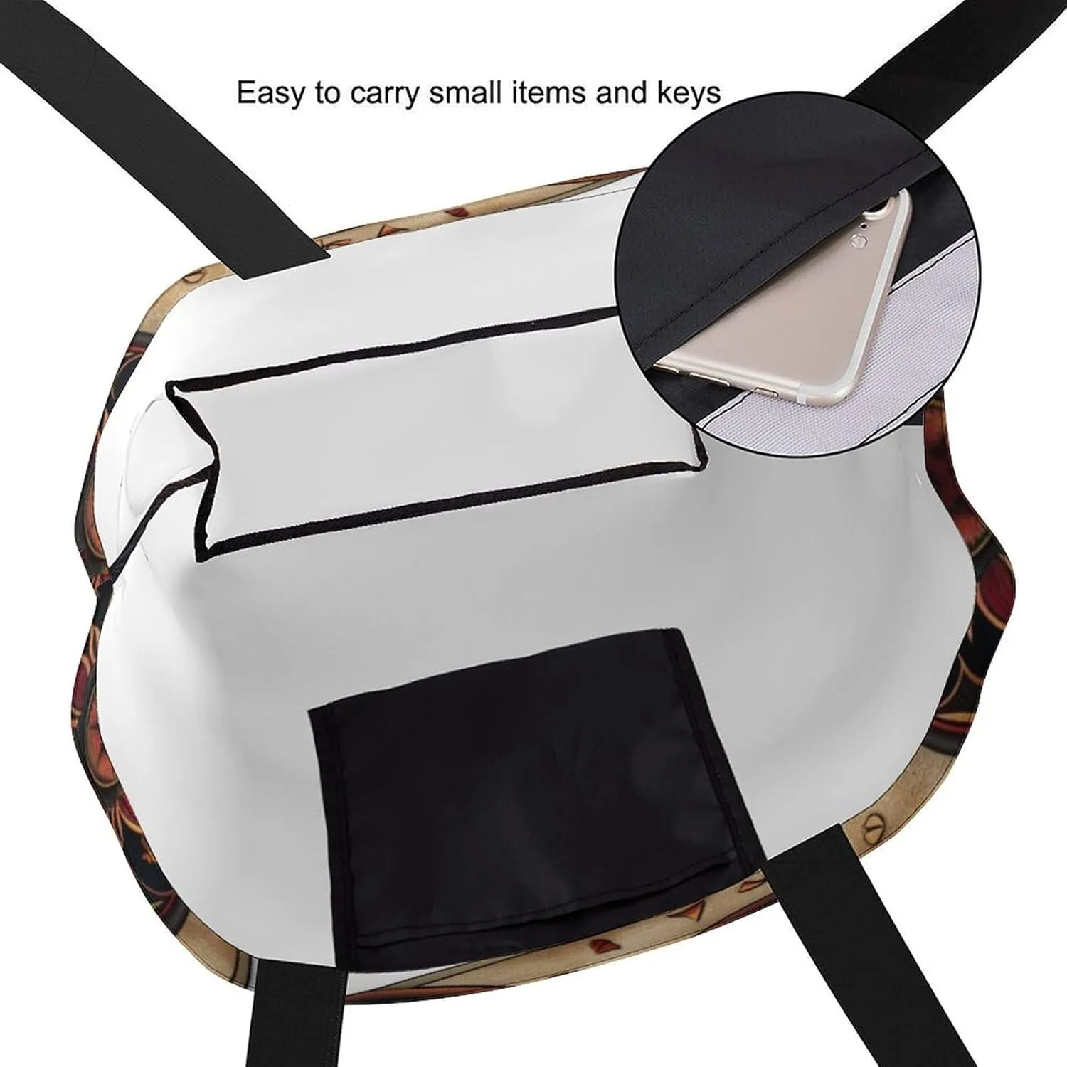 Canvas Tote Bag Large Women Casual Shoulder Bag Handbag Reusable Beach Shopping Grocery Bag For Outdoors