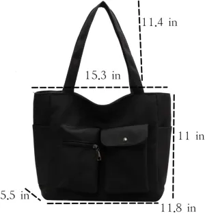 Canvas Tote Bags Women for Women Hobo Crossbody Bags Purse Large Work Travel Shoulder Bags Handbags Gift