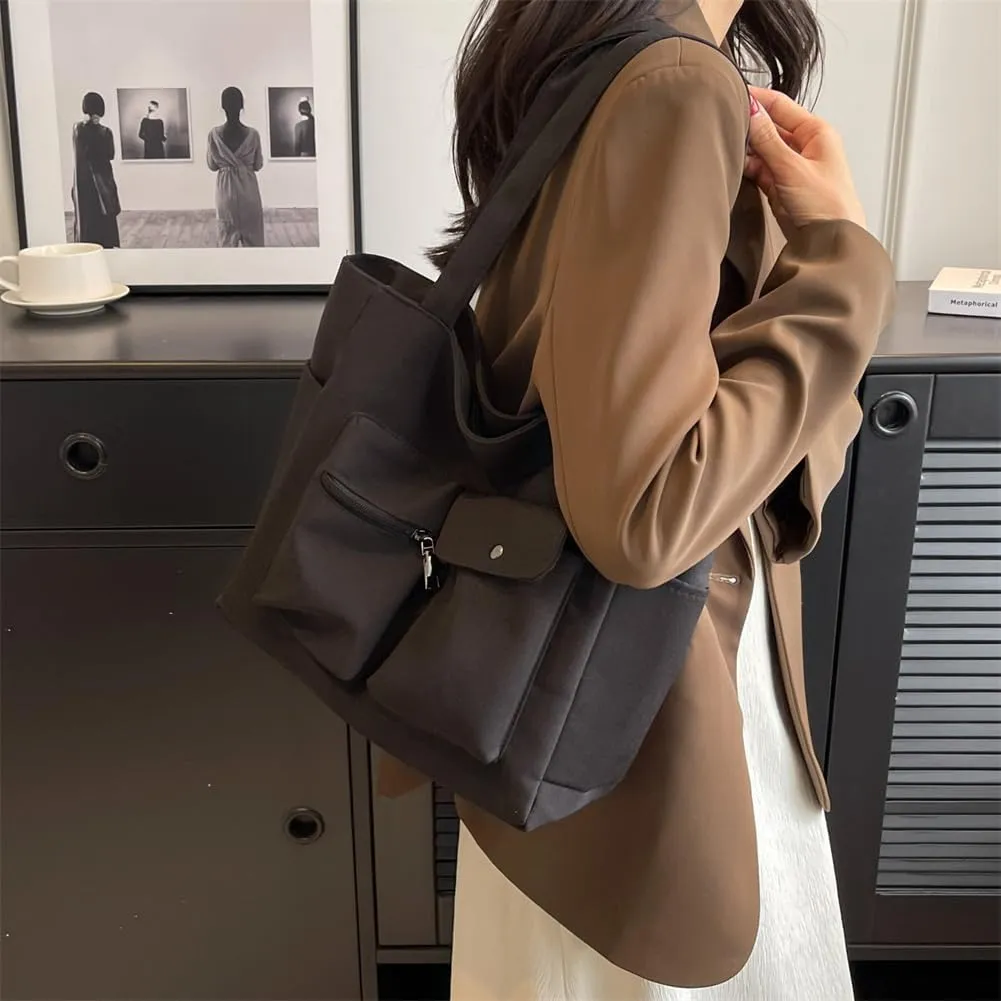 Canvas Tote Bags Women for Women Hobo Crossbody Bags Purse Large Work Travel Shoulder Bags Handbags Gift