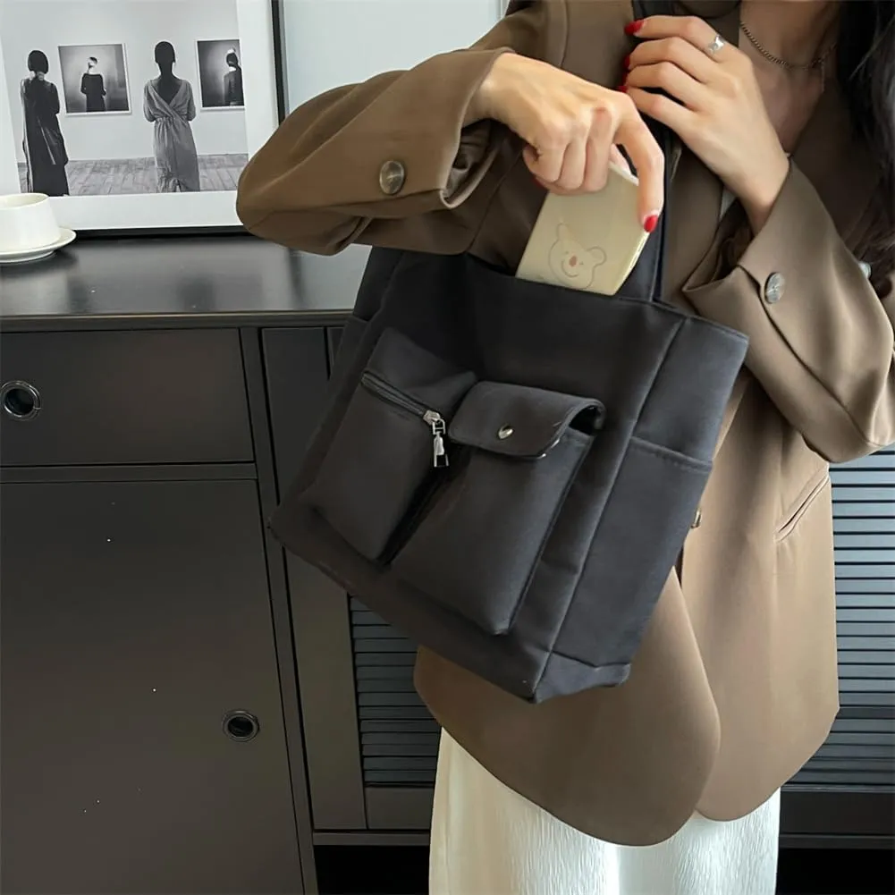 Canvas Tote Bags Women for Women Hobo Crossbody Bags Purse Large Work Travel Shoulder Bags Handbags Gift