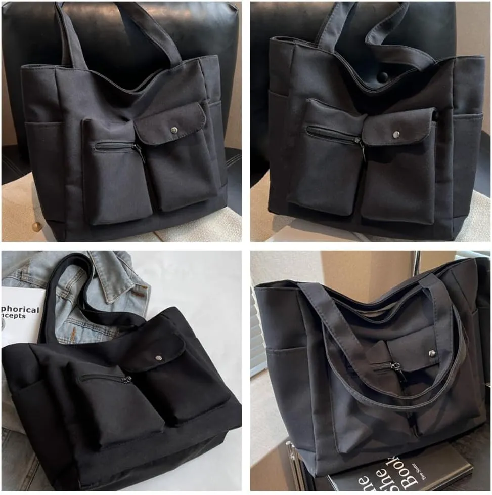 Canvas Tote Bags Women for Women Hobo Crossbody Bags Purse Large Work Travel Shoulder Bags Handbags Gift