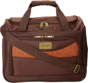 Caribbean Joe 16 Inch Weekend Gadget Bag, Chocolate Brown, One Size