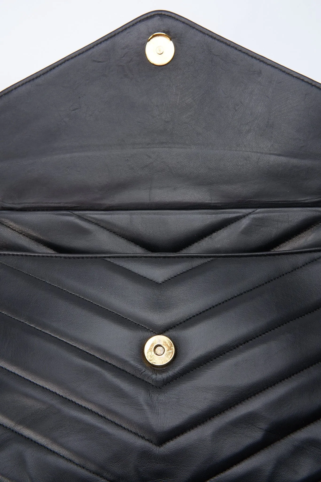 Chanel Quilted Chevron All Black Camera Crossbody Bag