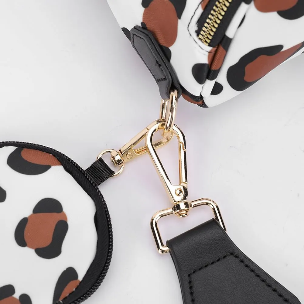 Checkered Crossbody Bag Bum Bag for Women Checkered Purse Cross Body Messenger Handbags Out Going Bag