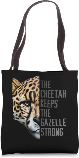 Cheetah Prey Strong Cheetah Tote Bag