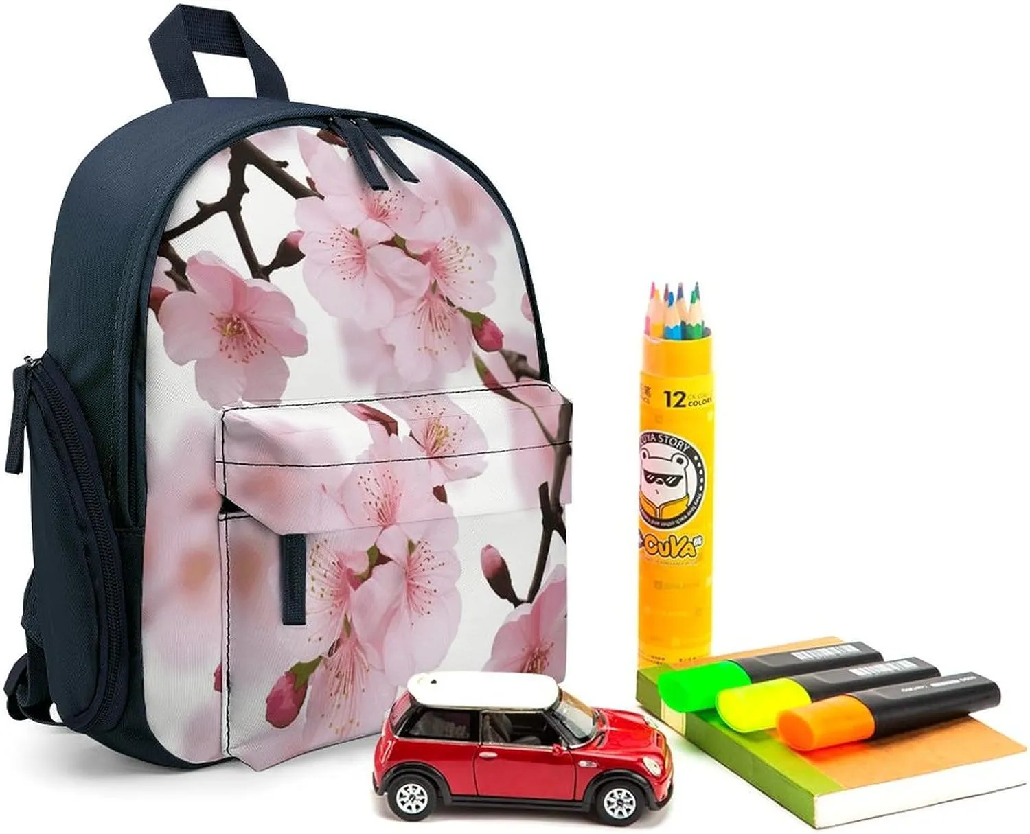 Cherry Japanese Cherry Blossom Travel Backpack Casual Bag Lightweight Hiking Backpacks for Business, Travelling, Hiking