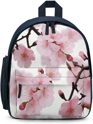 Cherry Japanese Cherry Blossom Travel Backpack Casual Bag Lightweight Hiking Backpacks for Business, Travelling, Hiking
