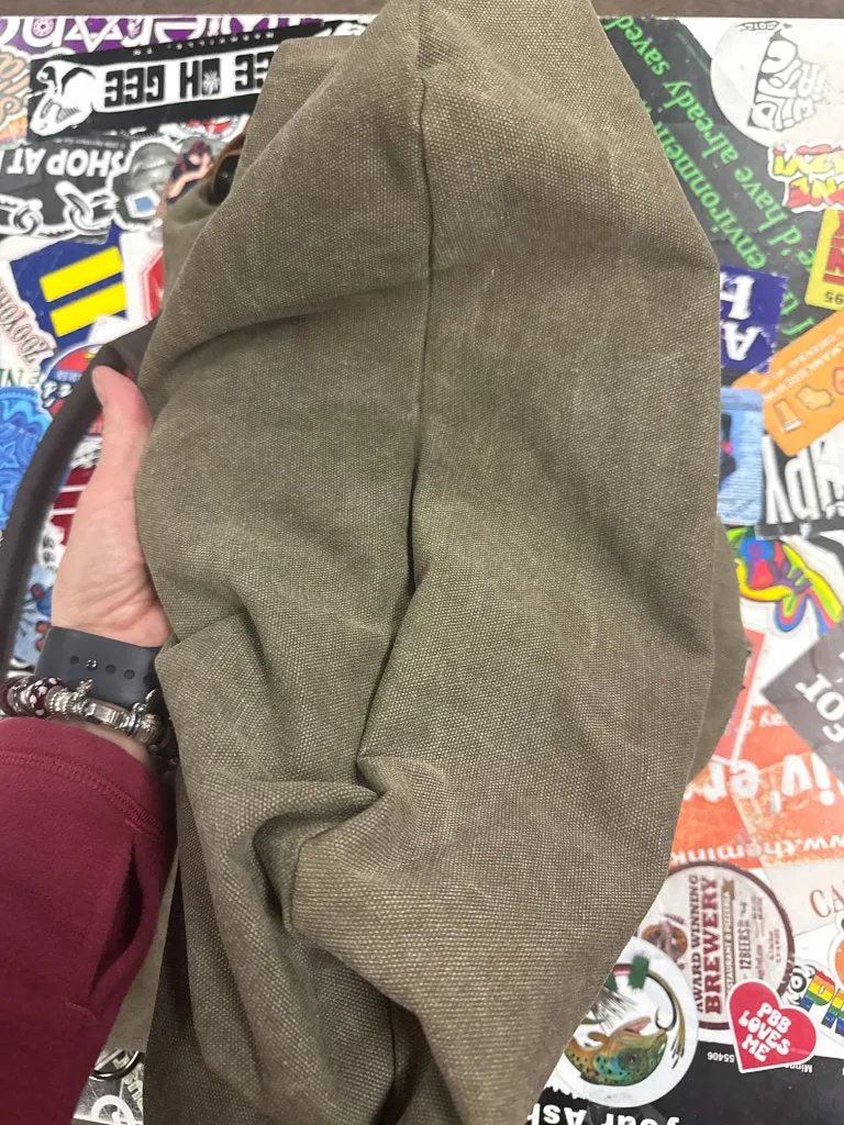 CLAIRE FASHION CANVAS CROSSBODY