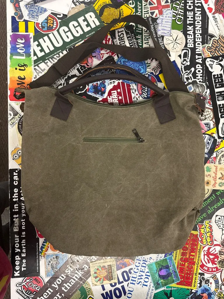 CLAIRE FASHION CANVAS CROSSBODY