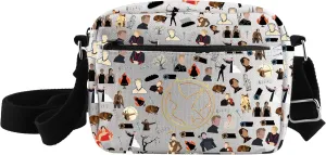 CMNIM Hungery Movie Merch Kat-iss Fans Crossbody Bag Hungery Movie Shoulder Bag for Hungery Characters Games Lover Gifts