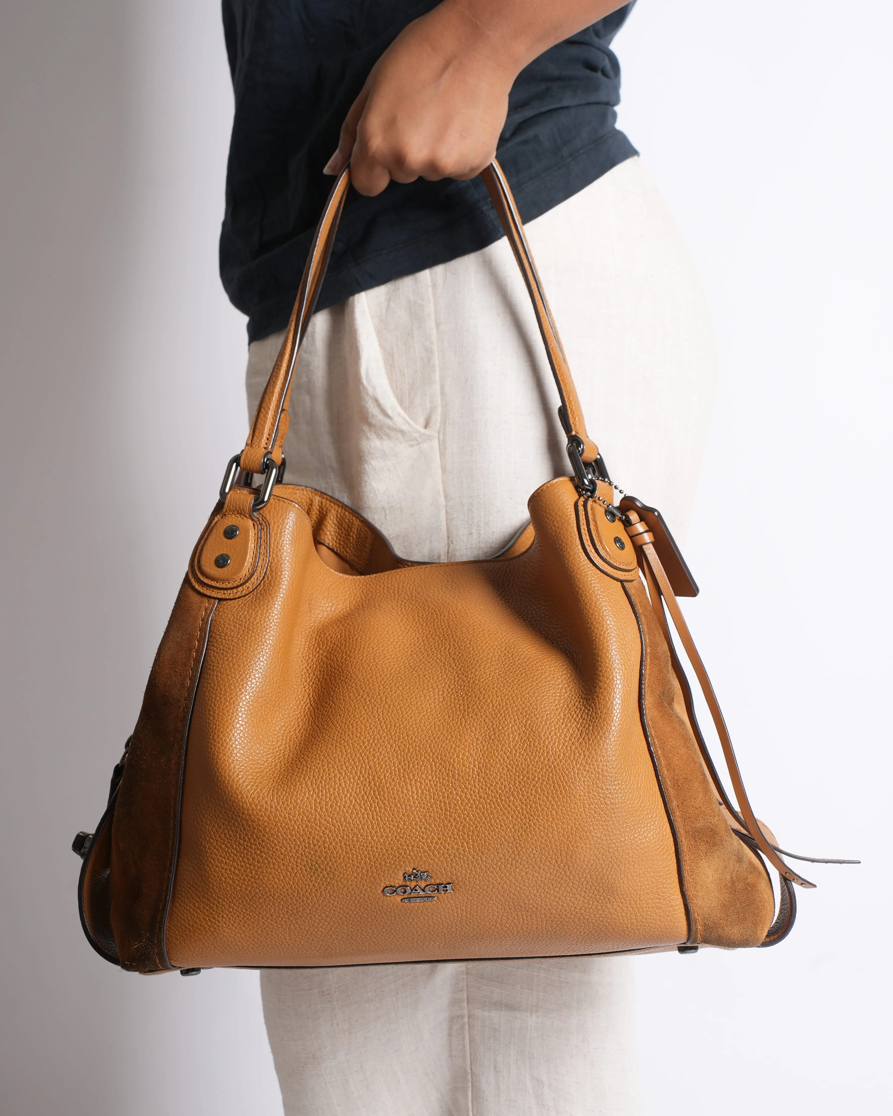 Coach Shoulder Bag In Brown