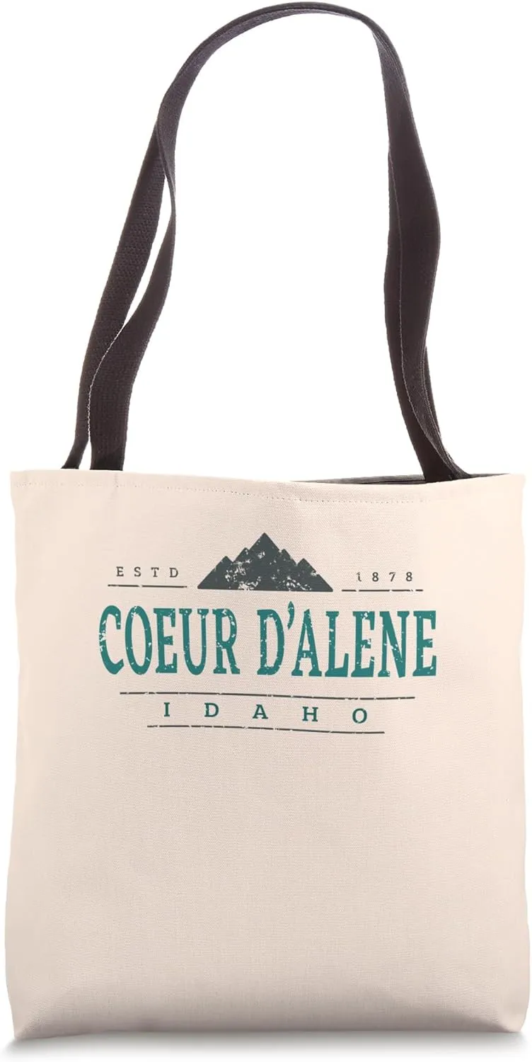 Coeur D'Alene Idaho | Coeur D'Alene ID Wilderness Tote Bag