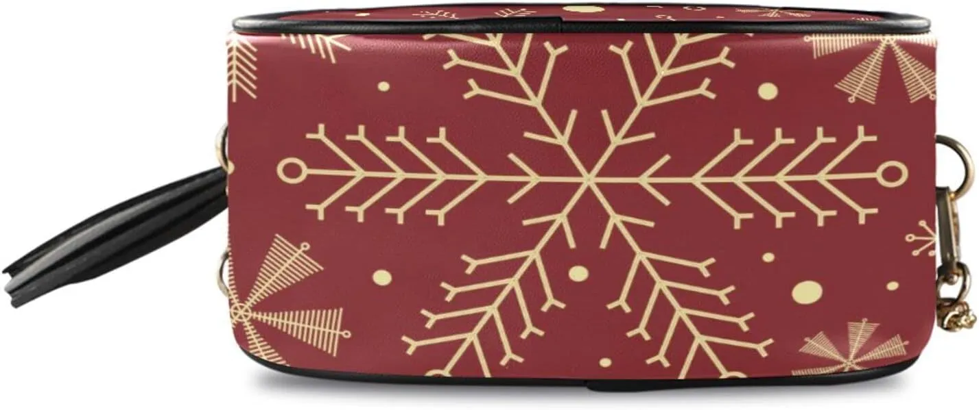 Crossbody Bag for Women Shoulder Bag with Chain Strap and Tassel