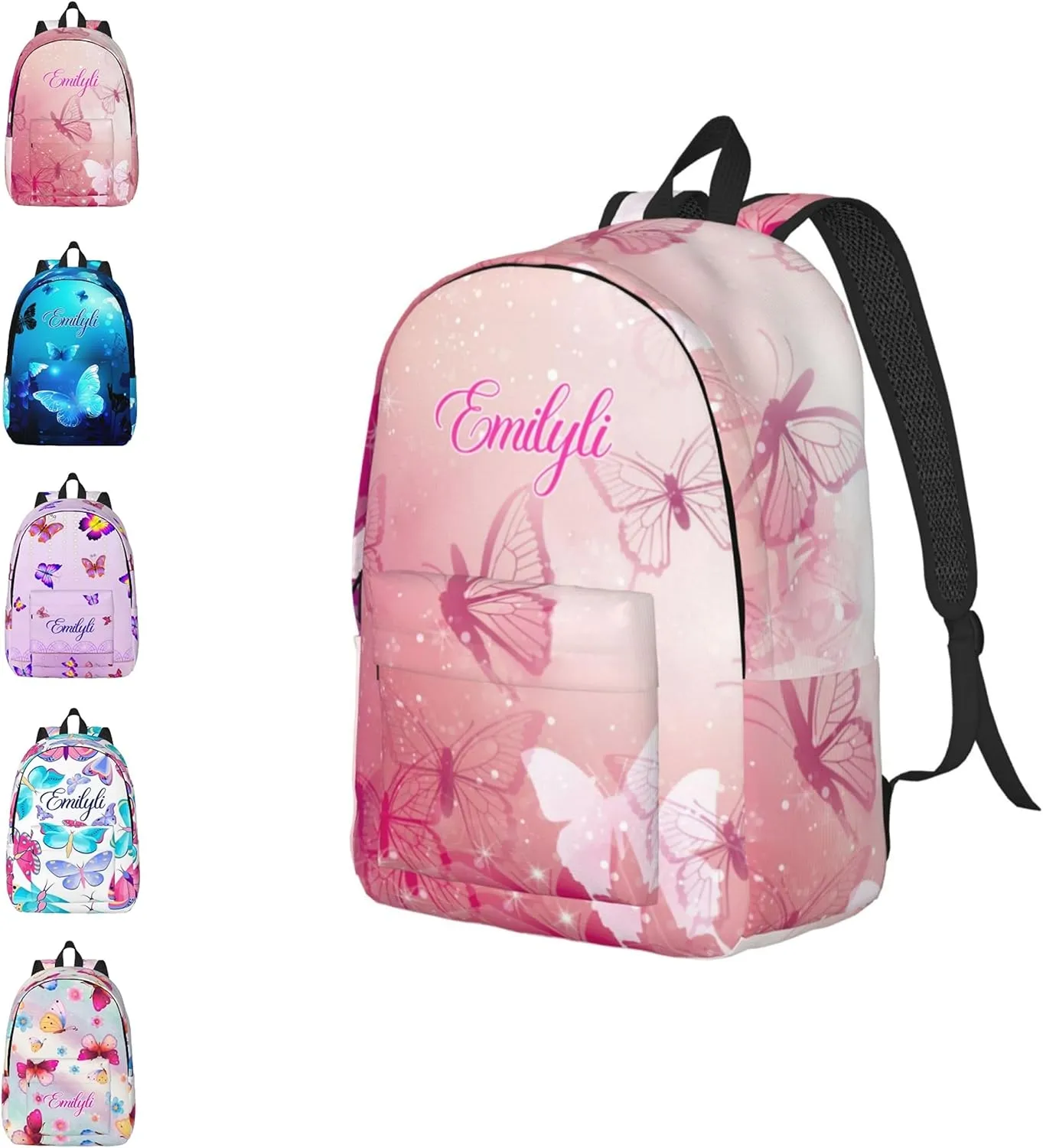 Custom Backpack | Custom Name Backpacks For Her/Him For Work,Weekend Getaway,Traveling,Camping,Hiking Personalized Backpack| Multiple Colors Are Available (S: 30 * 14 * 40 cm,style 10)