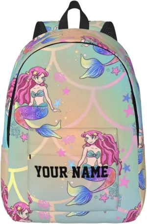Custom Backpack for Kids,Personalized Backpacks for Boys Girls Design Name Text Cute Lightweight Kindergarten Elementary School Bookbag