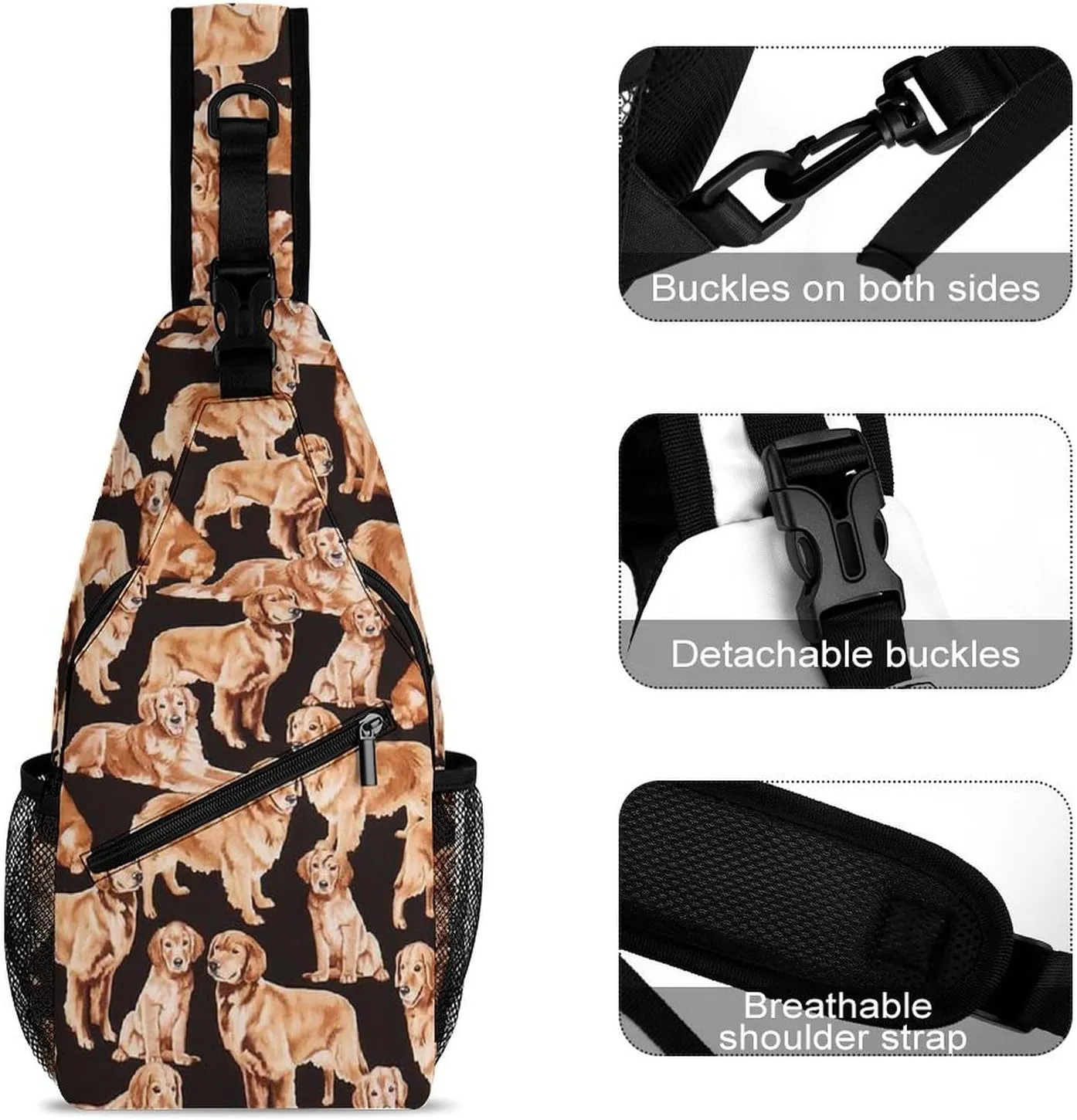 Cute Baby Penguin Versatile And Convenient Multipurpose Crossbody Bag - Perfect for Travel And Hiking