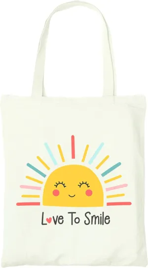 Cute Canvas Tote Bag for Women - Yellow Book Tote Bag - Inspirational Gifts for Women - Reusable Shopping Bags for Grocery Utility Teacher Book College Work (Happy Sun)