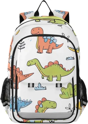 Cute Sugar Skull Skeleton Gothic Color Print Backpack for Boys Middle-School Elementary Bookbags 20325674