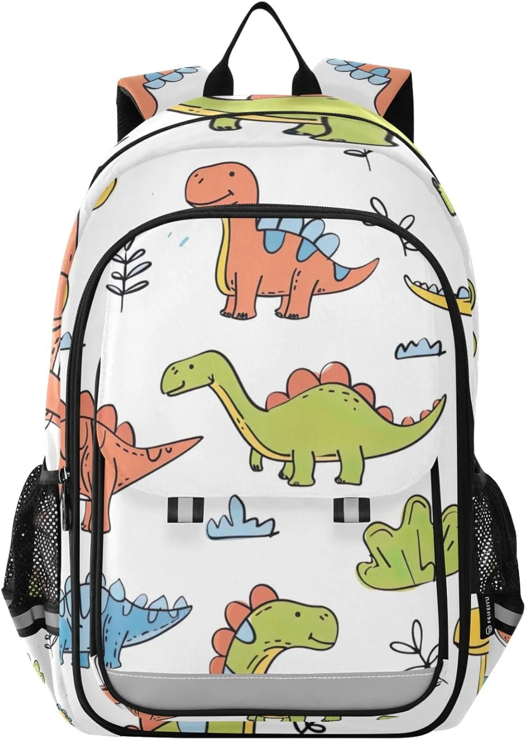Cute Sugar Skull Skeleton Gothic Color Print Backpack for Boys Middle-School Elementary Bookbags 20325674