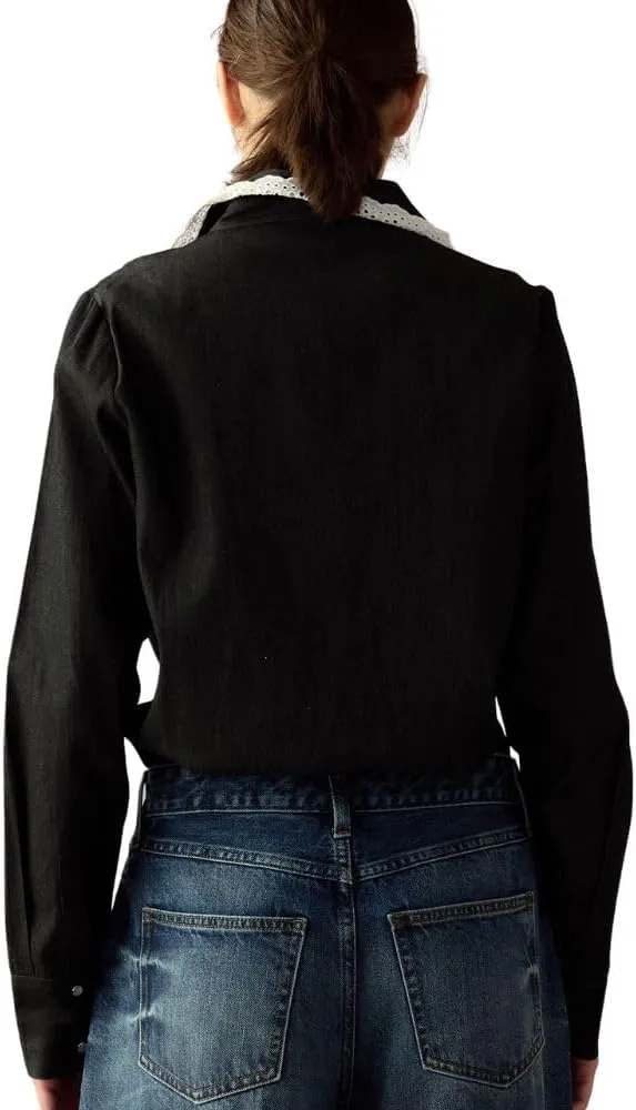 Cynthia Rowley Not My First Rodeo Denim Shirt