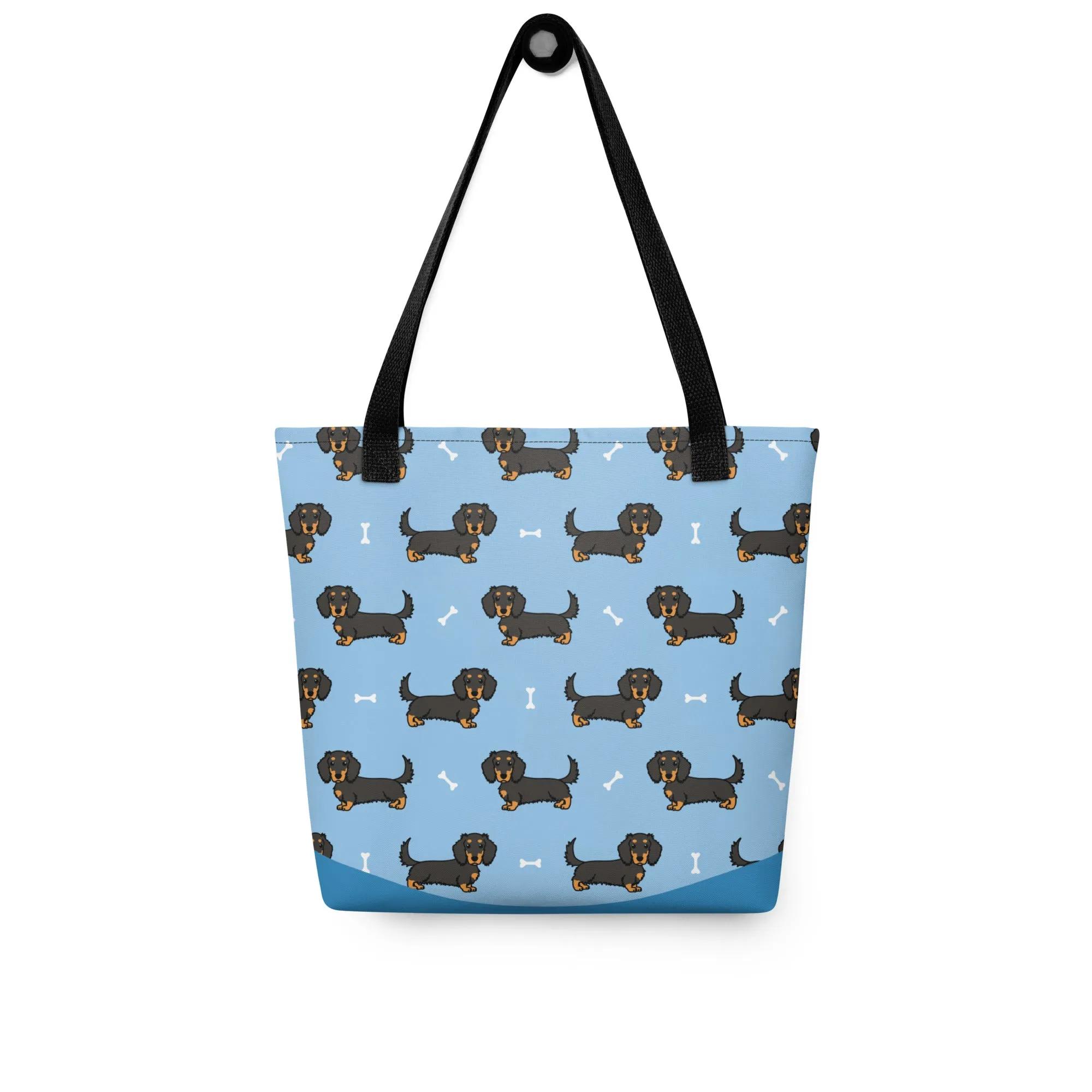 Dapper Dachshund Tote Bag