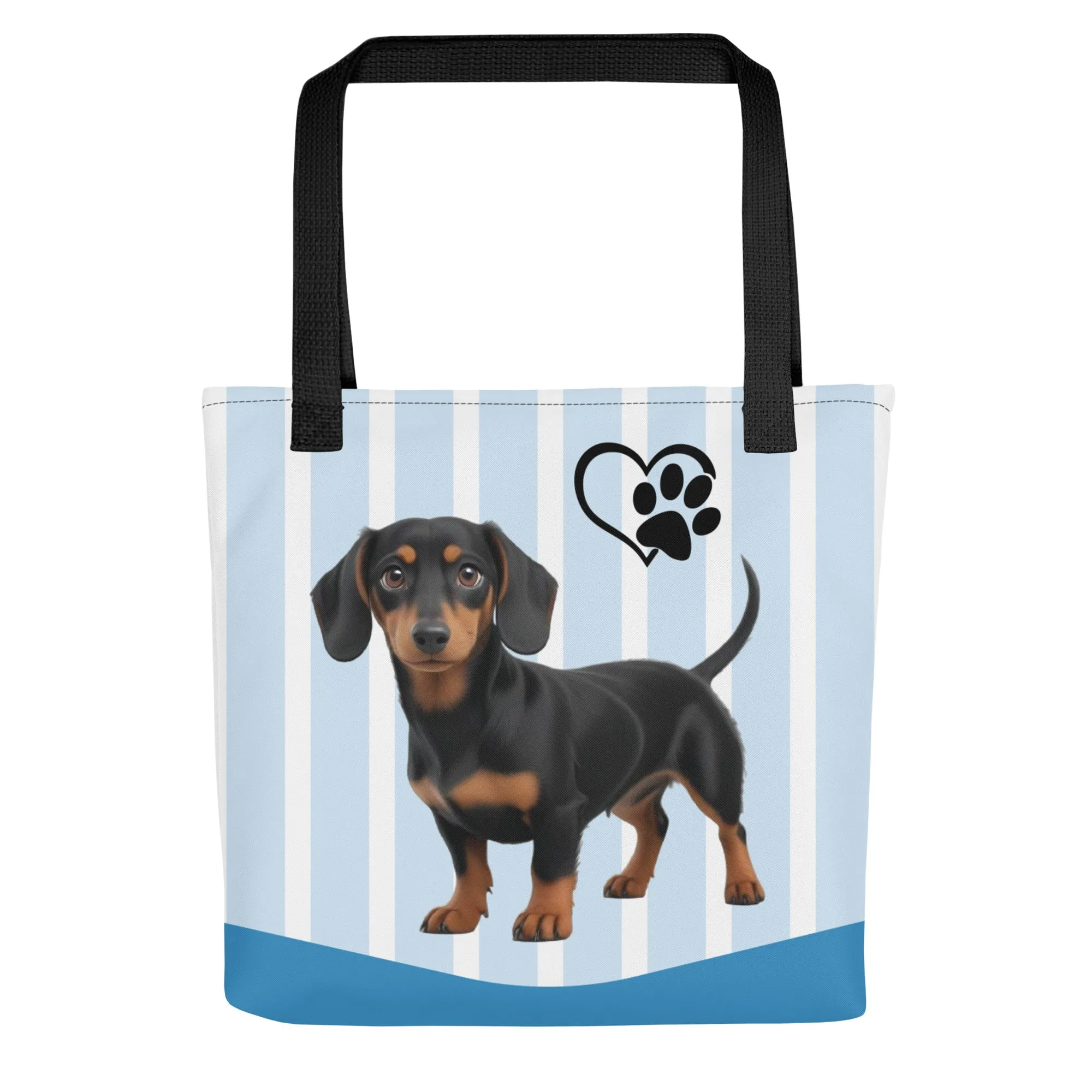 Dapper Dachshund Tote Bag