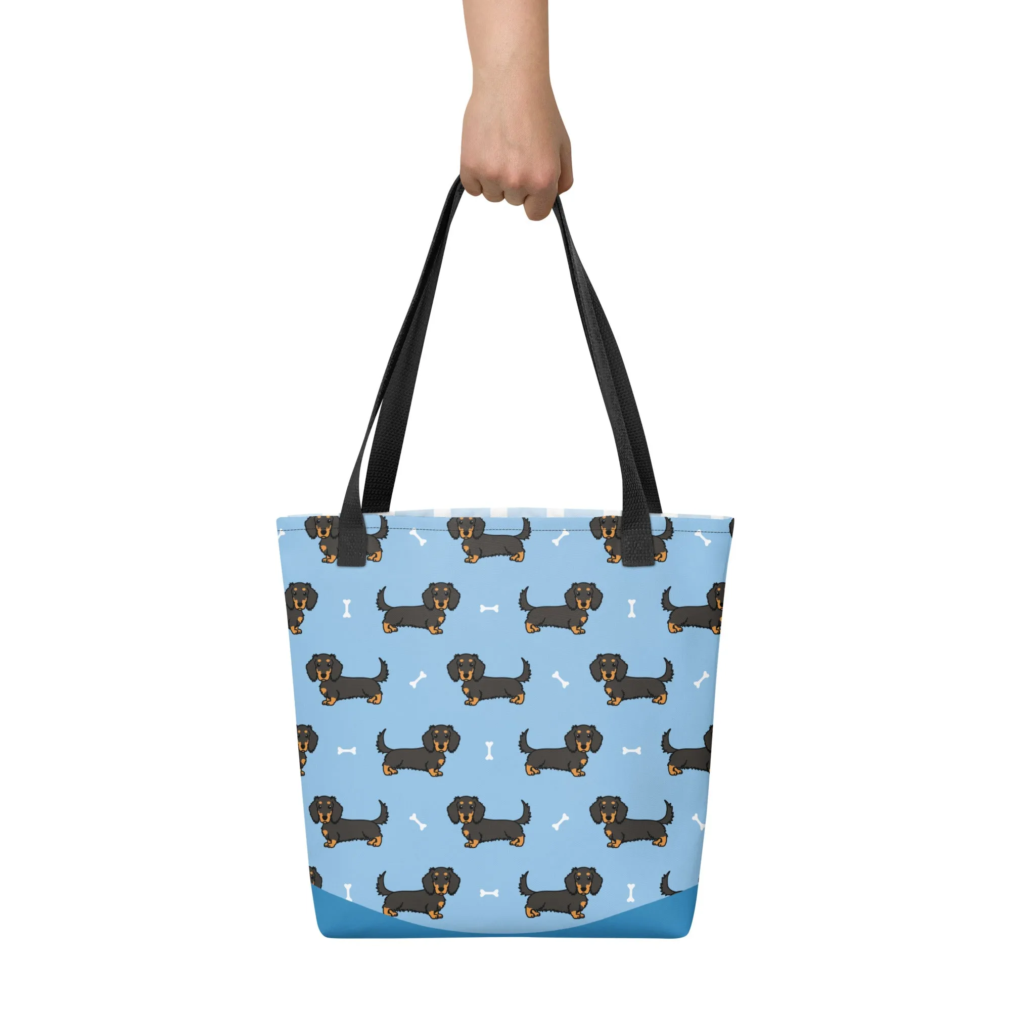 Dapper Dachshund Tote Bag