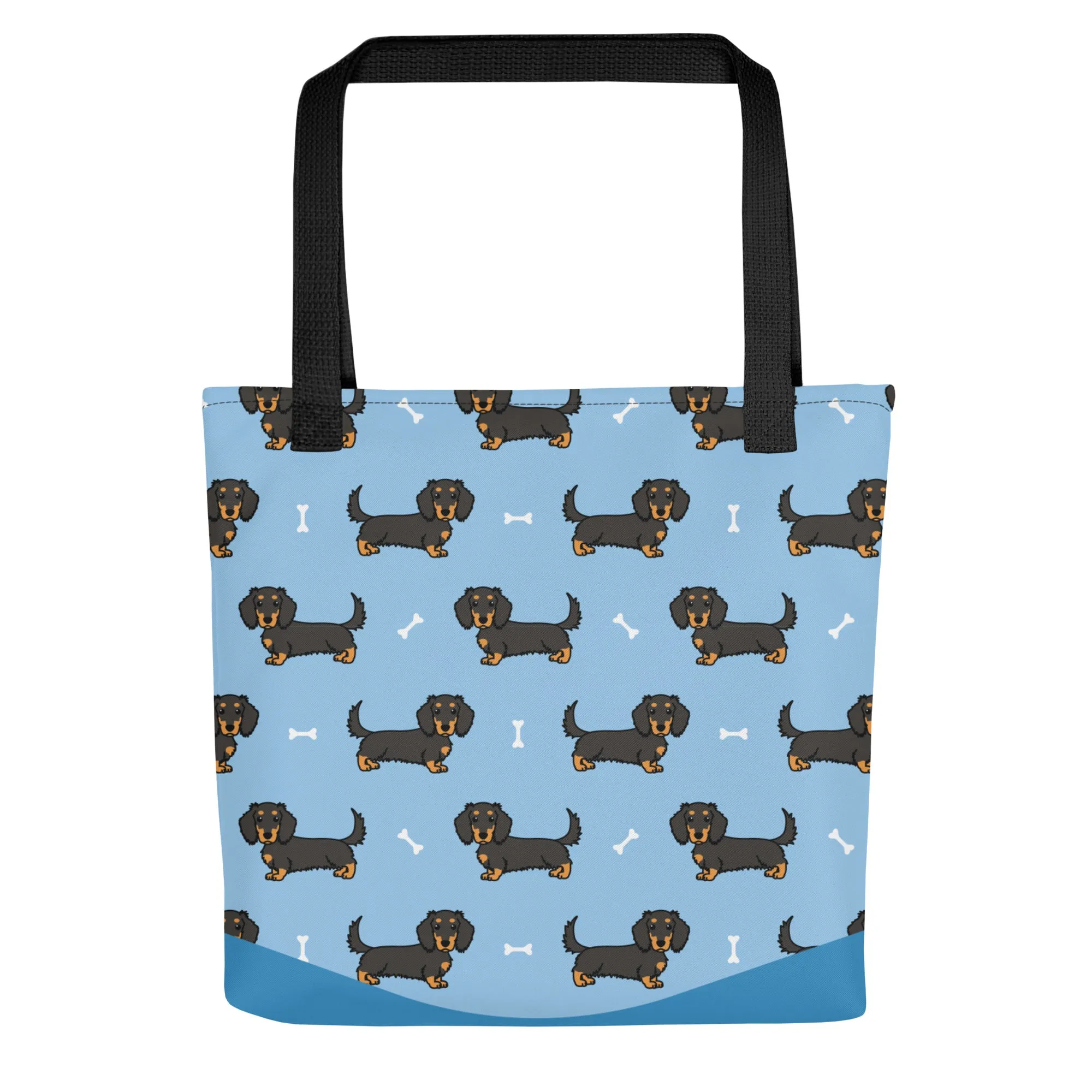 Dapper Dachshund Tote Bag