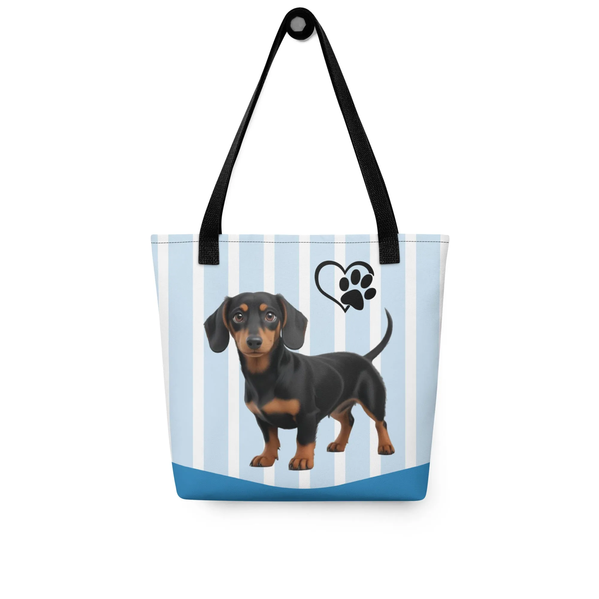 Dapper Dachshund Tote Bag