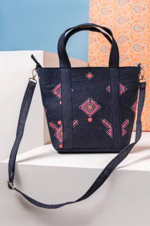 Denim Tote Bag