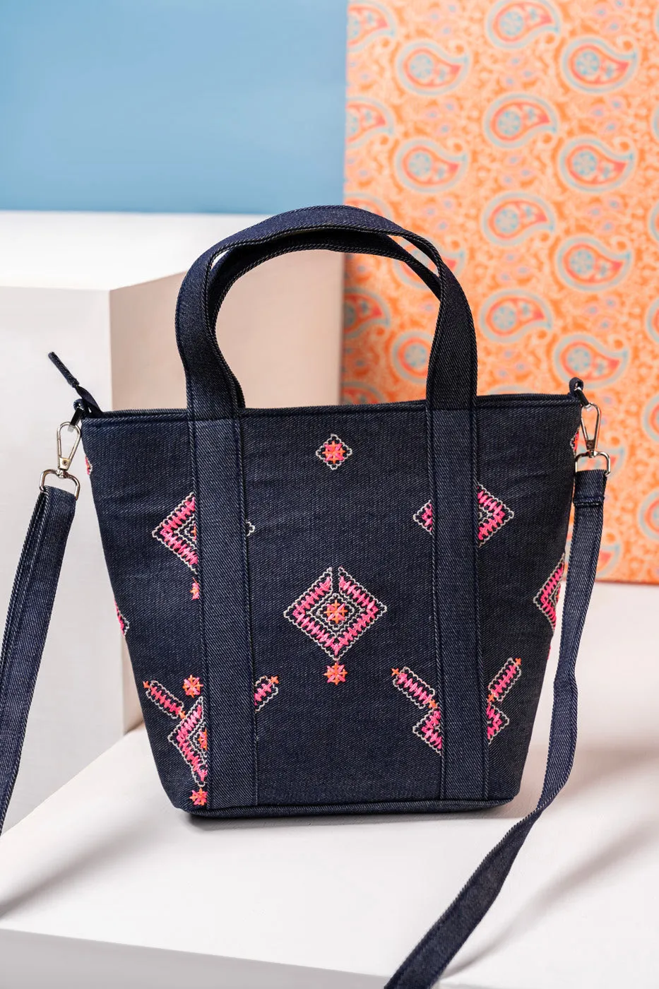 Denim Tote Bag