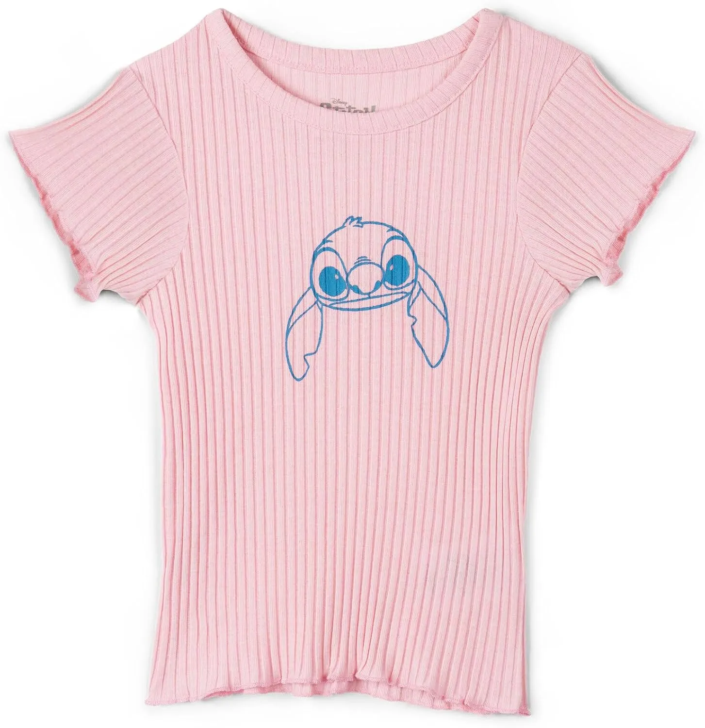 Disney Lilo & Stitch Girls French Terry Sweatshirt, T-Shirt & Shorts 3 Piece Outfit Toddler to Big Kid Sizes (4T - 10-12)