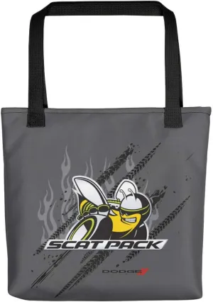 Dodge Scat Pack with Treads Premium Tote Bag