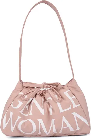 Drawstring Denim Slouch Bag with Snap Button Canvas Shoulder Handbag Travel Holiday Everyday Purse for Women