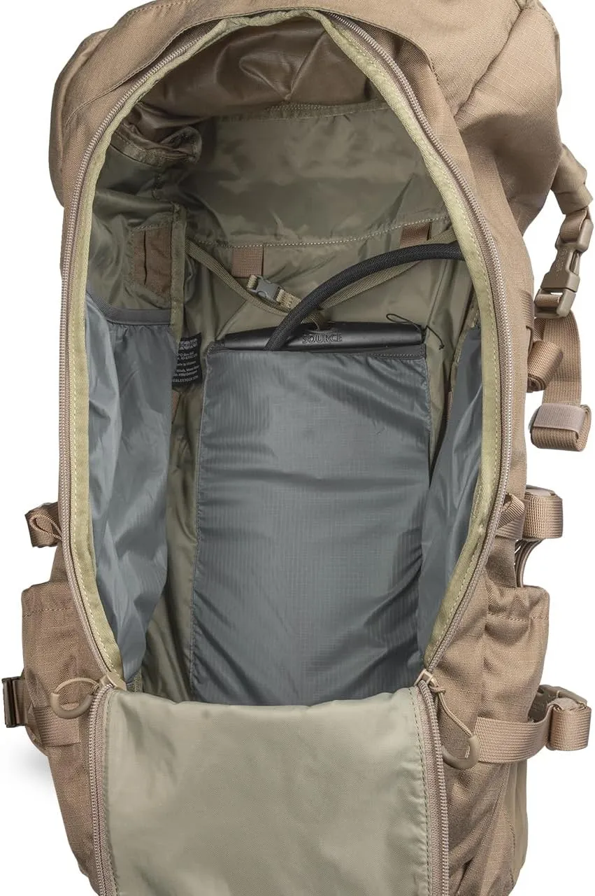 Eberlestock Vapor 5000 V2 Ultra-Lightweight Backpack: Durable, Versatile, and Perfect for Outdoor Adventures - All-Weather Durability, Dry Earth