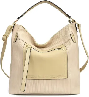 Embossed Hobo Bags for Women Leather Large Crossbody Bag Womens Casual Hobo Purses and Handbags Tote Shoulder Bags