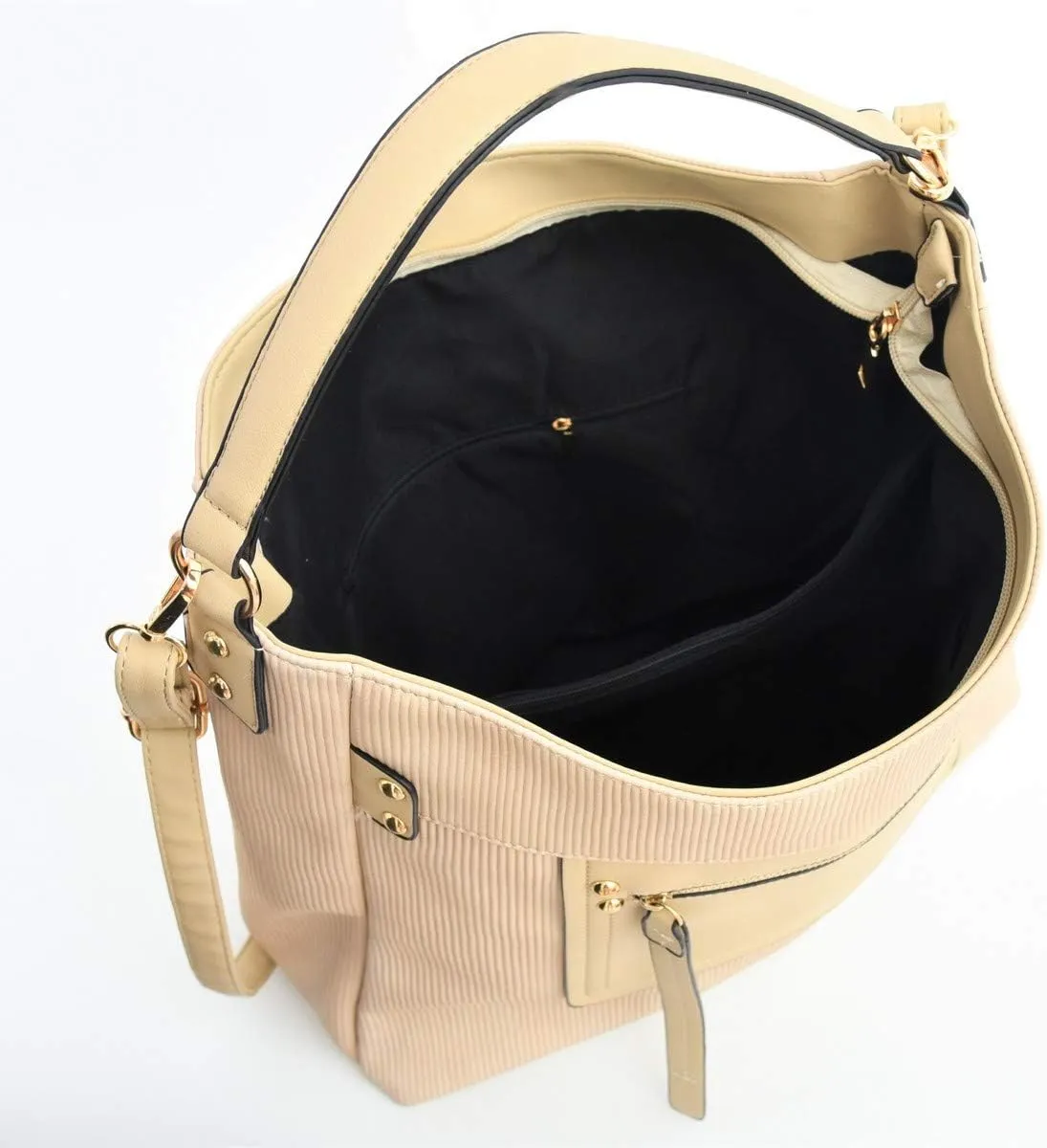Embossed Hobo Bags for Women Leather Large Crossbody Bag Womens Casual Hobo Purses and Handbags Tote Shoulder Bags