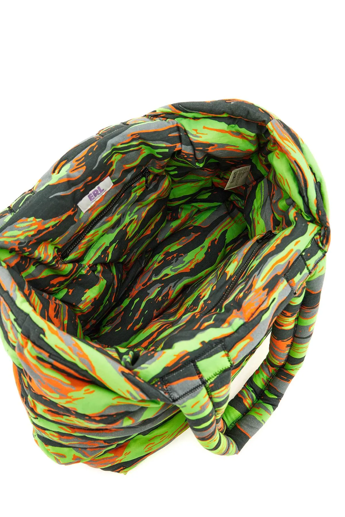 Erl Camouflage Puffer Bag