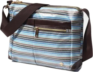 ESVAN Nylon Crossbody Bag For Women Waterproof Lightweight Casual Multi Pockets Shoulder Handbag Purse