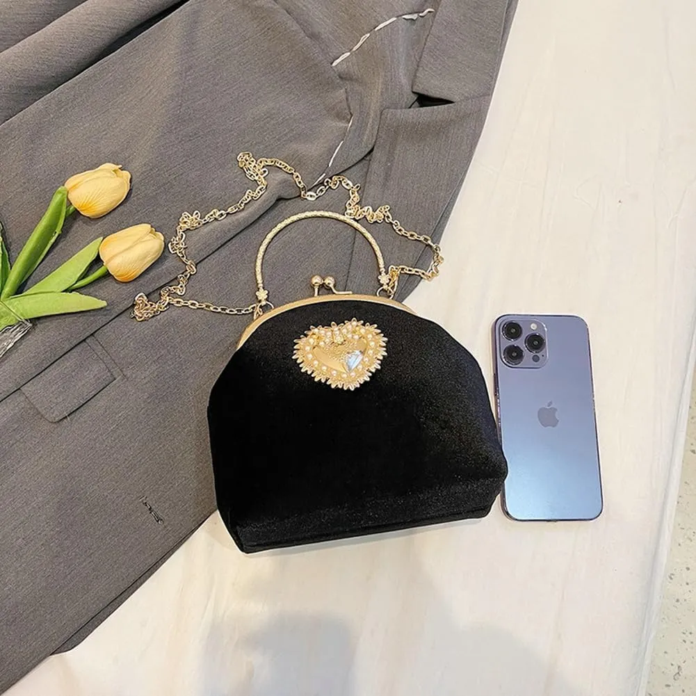 Evening Bag Women's Design Sense Bag Hand Bill Shoulder Bag Vintage Baroque Evening Dinner Bag Lipstick Key Bag