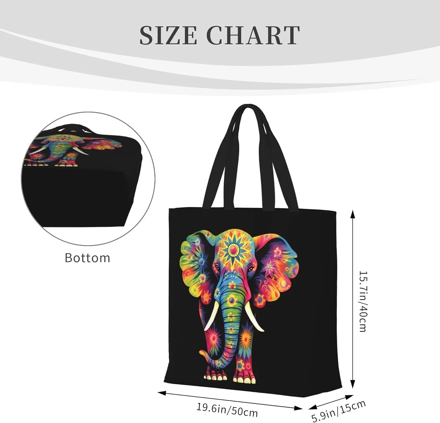 Famame Canvas Tote Bag Large Women Casual Shoulder Bag Handbag Reusable Multipurpose Shopping Grocery Bag For Outdoors…