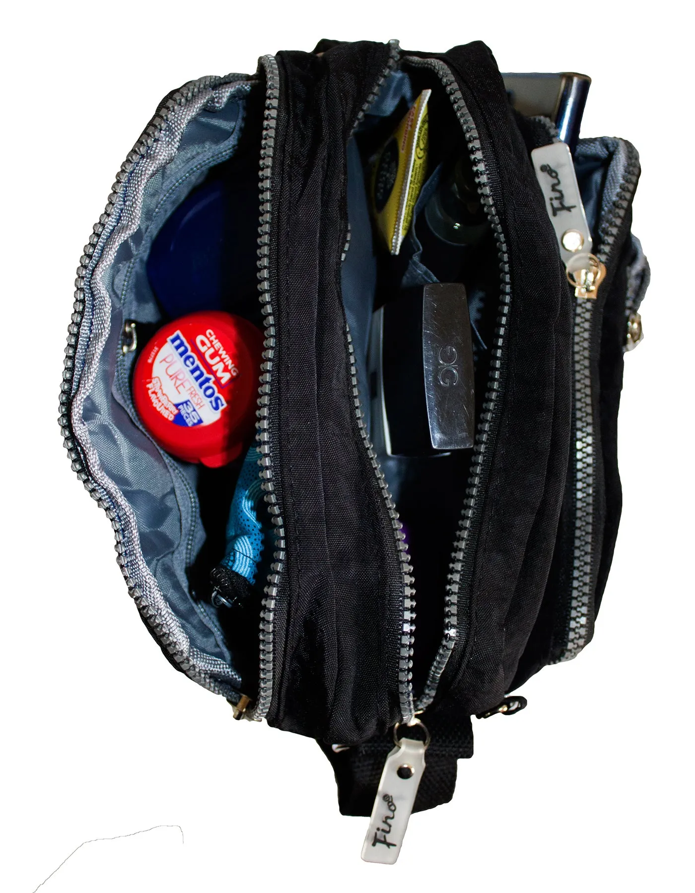 Fino SK-7732 Waterproof Ultra-Light Crinkle Nylon Crossbody Bag