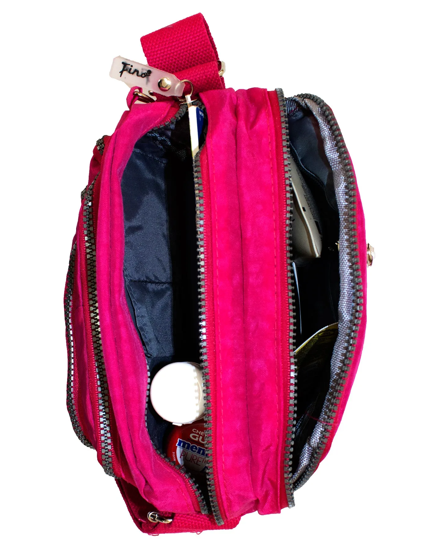 Fino SK-7732 Waterproof Ultra-Light Crinkle Nylon Crossbody Bag
