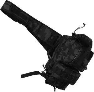 Fishing Sling Crossbody Tackle Bag Fishing Backpack with Portable Repair Kit and Versatile Storage for Outdoor Fishing Hiking Hunting and Camping