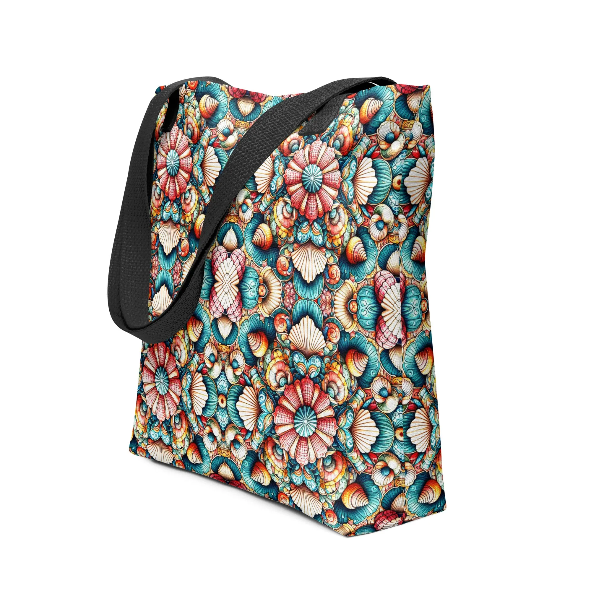 FLORIDA SEA SHELLS Tote Bag - FL Sea Shells Tote Bag